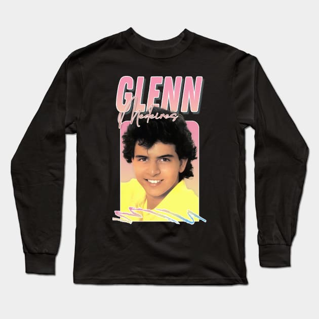 Glenn Medeiros / 80s Pop Fan Long Sleeve T-Shirt by DankFutura